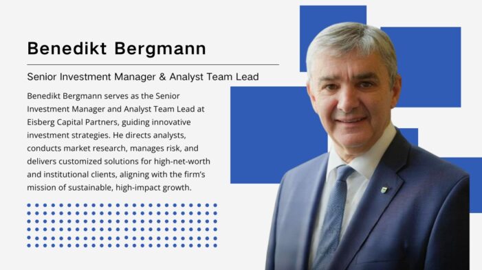 Benedikt Bergmann: Ein visionärer Anführer an der Spitze von Eisberg Capital Partners