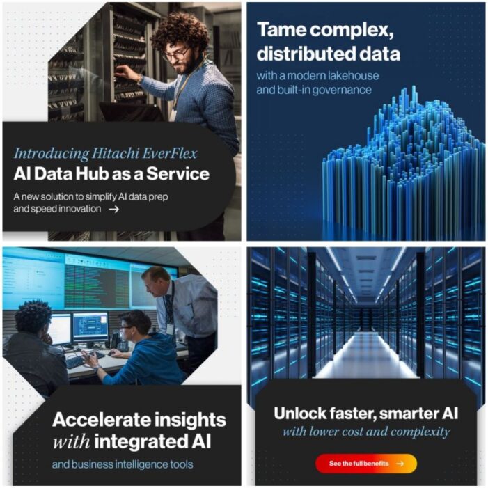 Hitachi ermöglicht nahtlose Datenintegration für KI „as a Service“