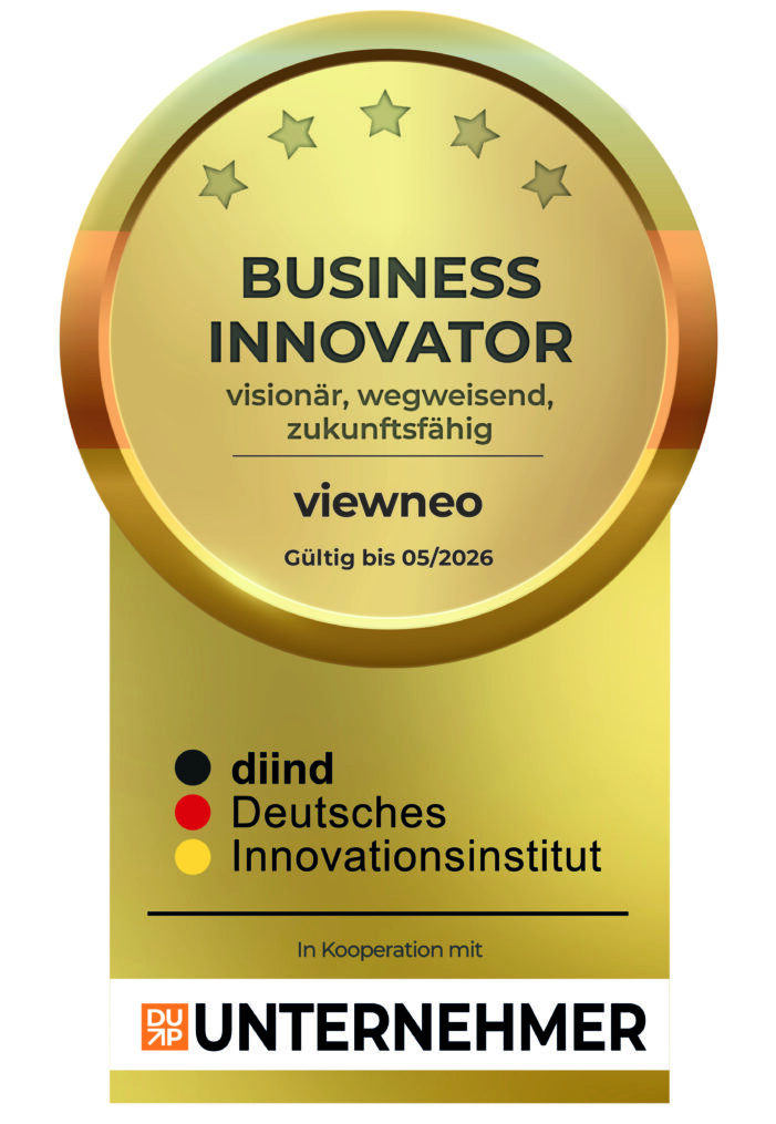 viewneo erhält Auszeichnung als „Business Innovator 2025“