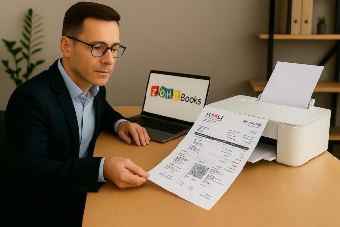 Die neue QR-Rechnungserweiterung für Zoho Books
