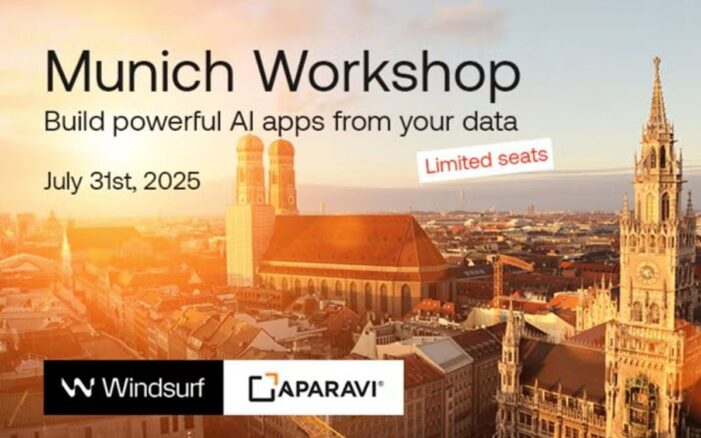 München wird zum Hotspot für KI-Entwicklung: Aparavi und Windsurf laden zum KI-Workshop
