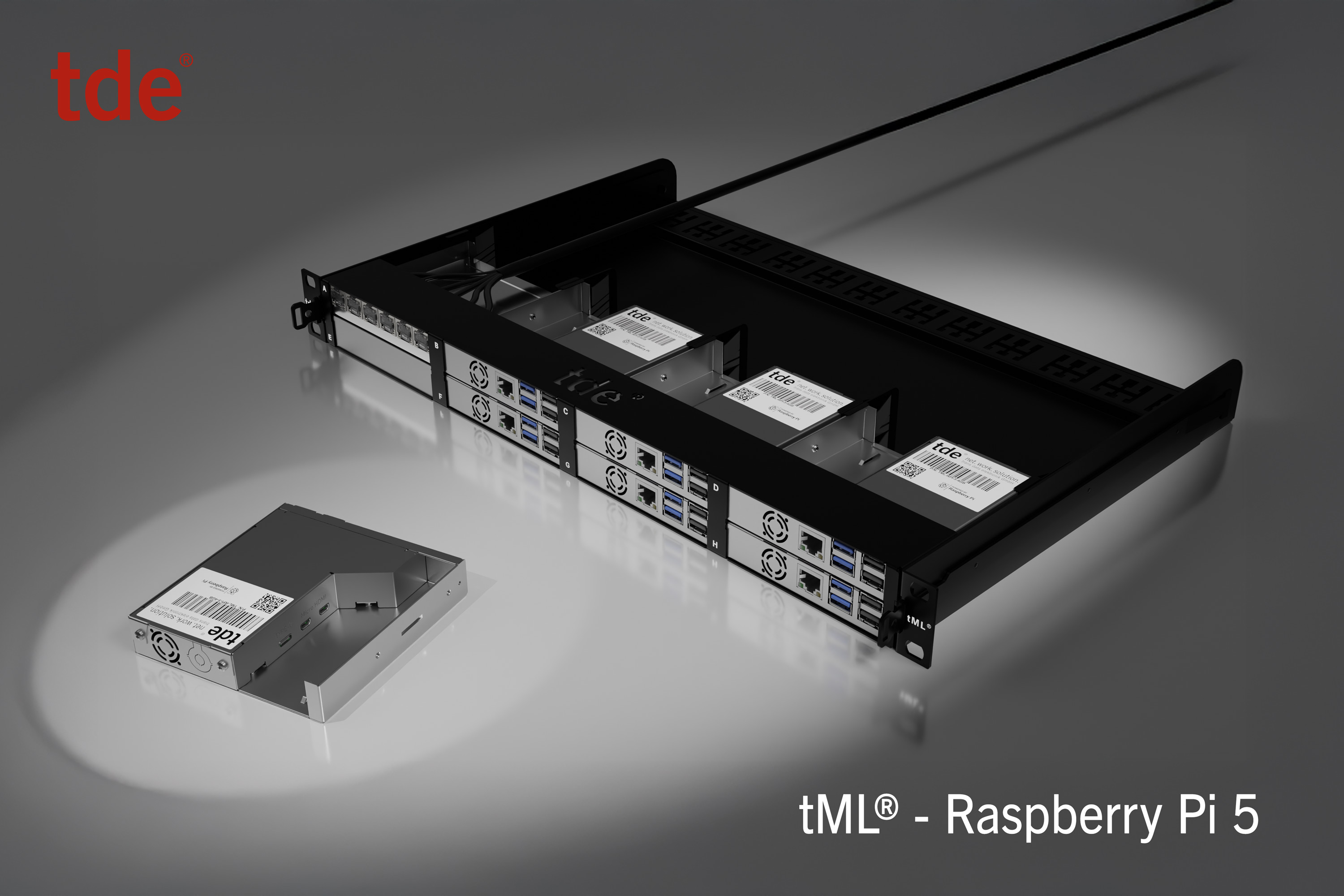 tde präsentiert neue tML-Modulgehäuselösung für Raspberry Pi 5 tde präsentiert neue tML-Modulgehäuselösung für Raspberry Pi 5