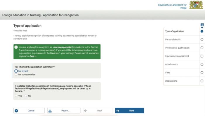 Pflegeministerium in Bayern gewinnt mit cit intelliForm Bavarian Best Practice Award 2025