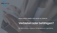 Bundesdatenschutzbeauftragte fordert ein Social-Media-Verbot für unter 16-Jährige.