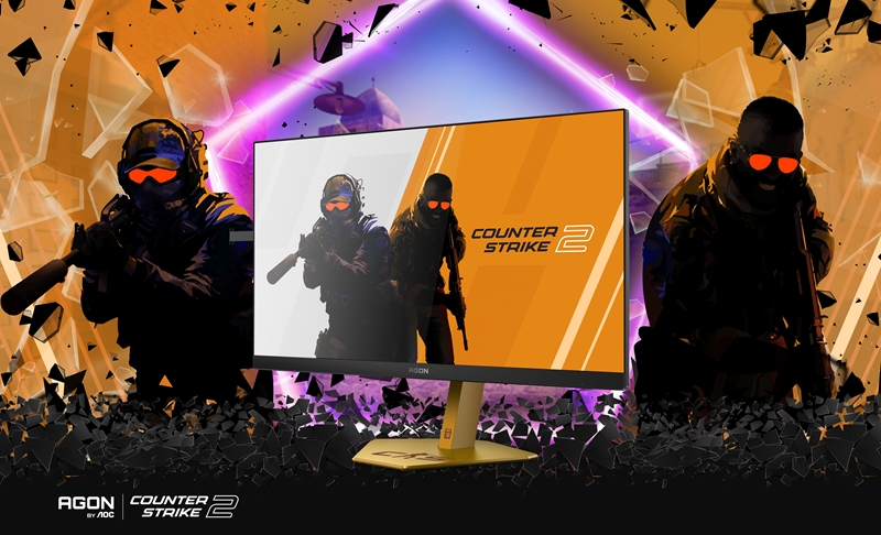 Gaming-Monitore CS24A und AG246FK6 von AGON by AOC