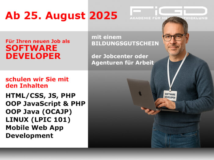 FiGD Akademie bildet in Java SE 17 aus – praxisnah und zertifizierungsorientiert