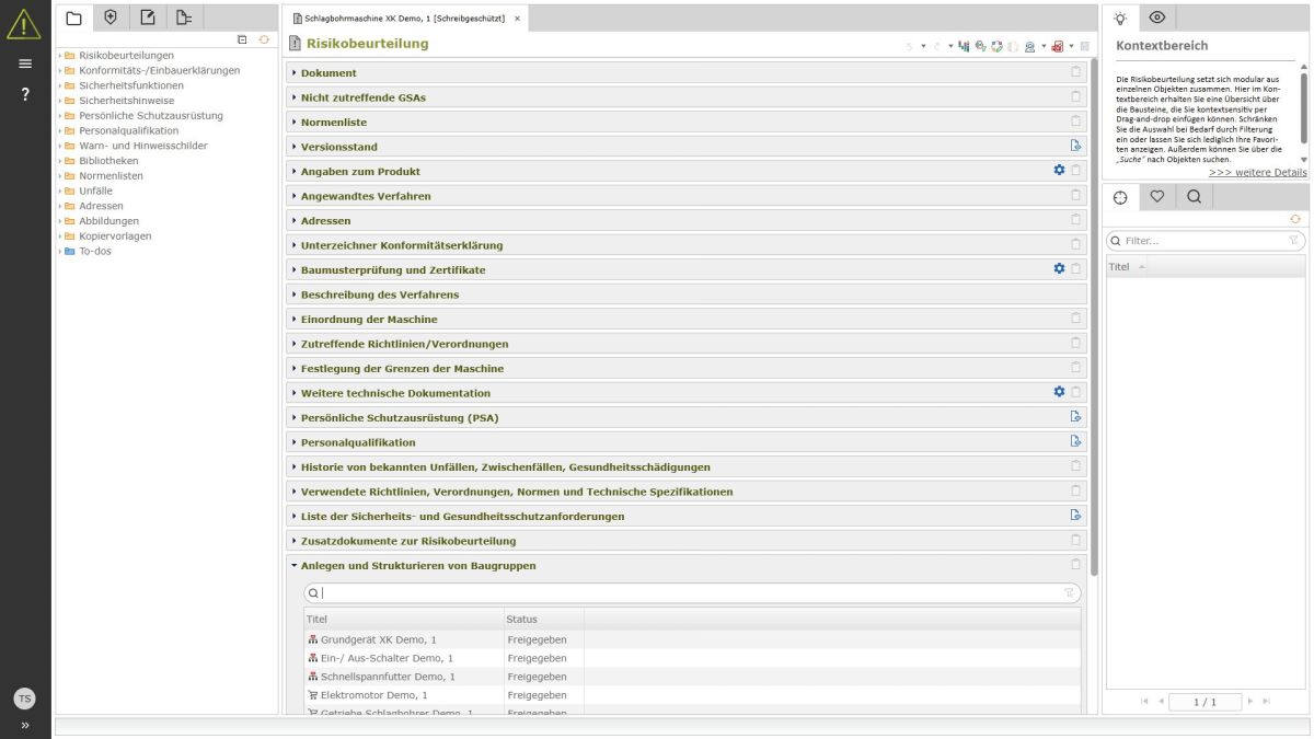 DOCUFY Machine Safety 2025: Ab sofort MVO-konforme Risikobeurteilungen erstellen DOCUFY Machine Safety 2025: Ab sofort MVO-konforme Risikobeurteilungen erstellen