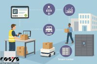 Digitaler Sendungseingang mit COSYS: Paketmanagement und innerbetrieblicher Transport effizient verknüpft