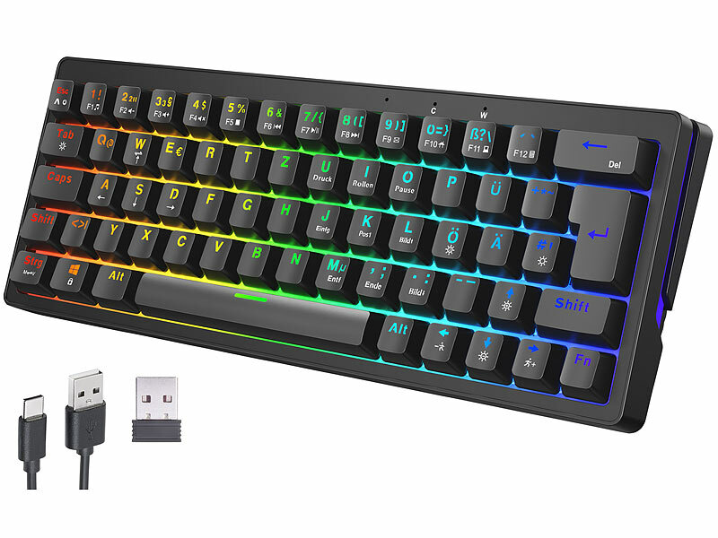 GeneralKeys Mechanische 60-%-Funk-Tastatur GeneralKeys Mechanische 60-%-Funk-Tastatur