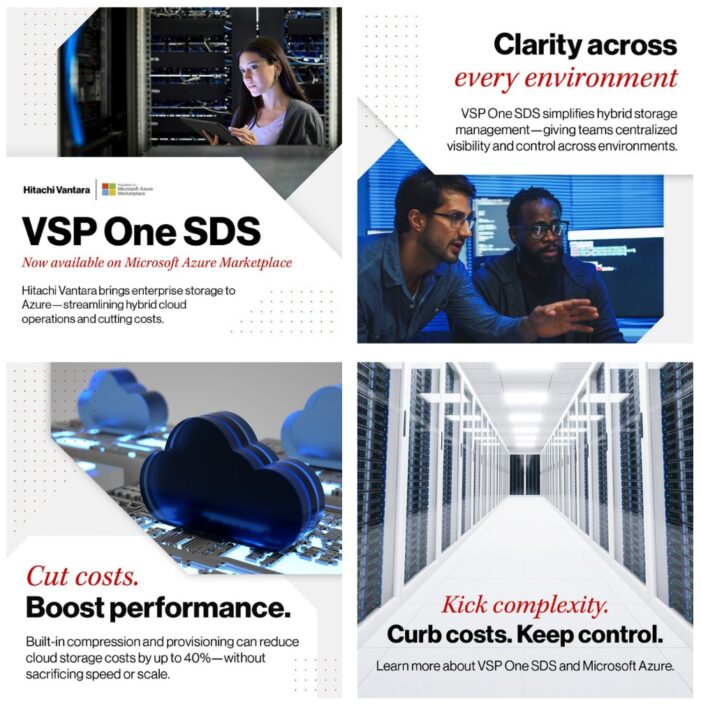 Hitachi Vantaras VSP One ist jetzt im Microsoft Azure Marketplace verfügbar