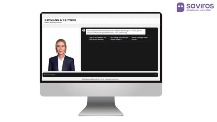 KI-Assistentin führt rund um die Uhr durch die Agenturwelt