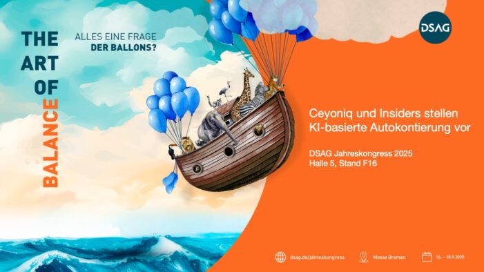 Ceyoniq und Insiders stellen mit Autokontierung neues Level der KI-basierten Rechnungsverarbeitung vor