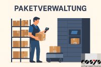 Moderne Paketverwaltung mit COSYS für Logistik und Unternehmen