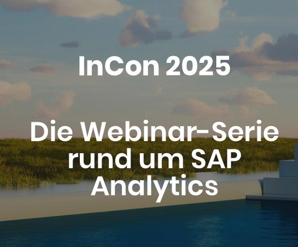 InCon 2025 – Zukunft gestalten mit SAP Analytics