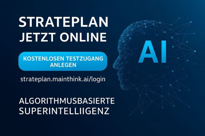 mAInthink GmbH startet Online-Plattform für Strategy-AI-Lösung „StratePlan“ – jetzt kostenlos testen