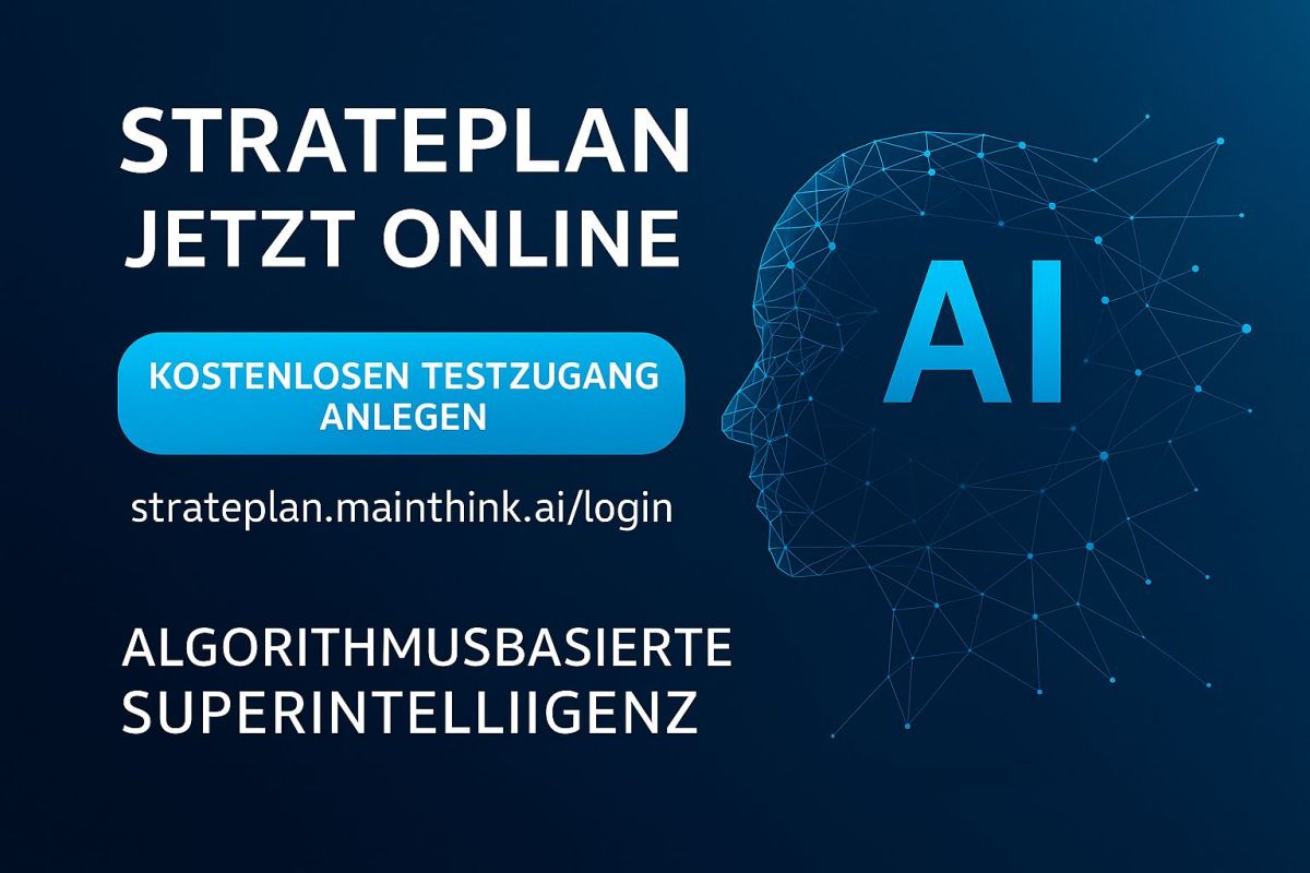 mAInthink GmbH startet Online-Plattform für Strategy-AI-Lösung „StratePlan“ – jetzt kostenlos testen