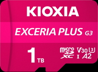 KIOXIA veröffentlicht microSD-Karten EXCERIA PLUS G3 und EXCERIA G3 für höchste Foto- und Video-Performance