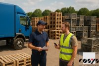 Palettenschein mit der COSYS Lademittelverwaltungüberprüfen