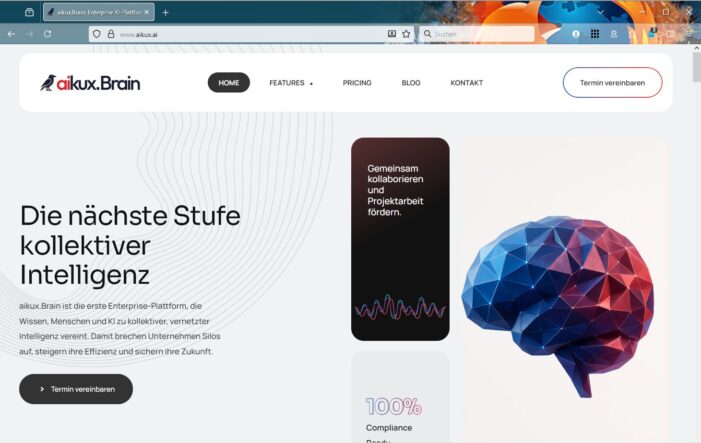 aikux Service GmbH präsentiert aikux.Brain – den Enterprise Knowledge Graph aikux Service GmbH präsentiert aikux.Brain – den Enterprise Knowledge Graph