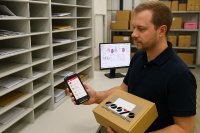 Interne Postverteilung in der Intralogistik All-in-One Lösung von COSYS Interne Postverteilung in der Intralogistik All-in-One Lösung von COSYS