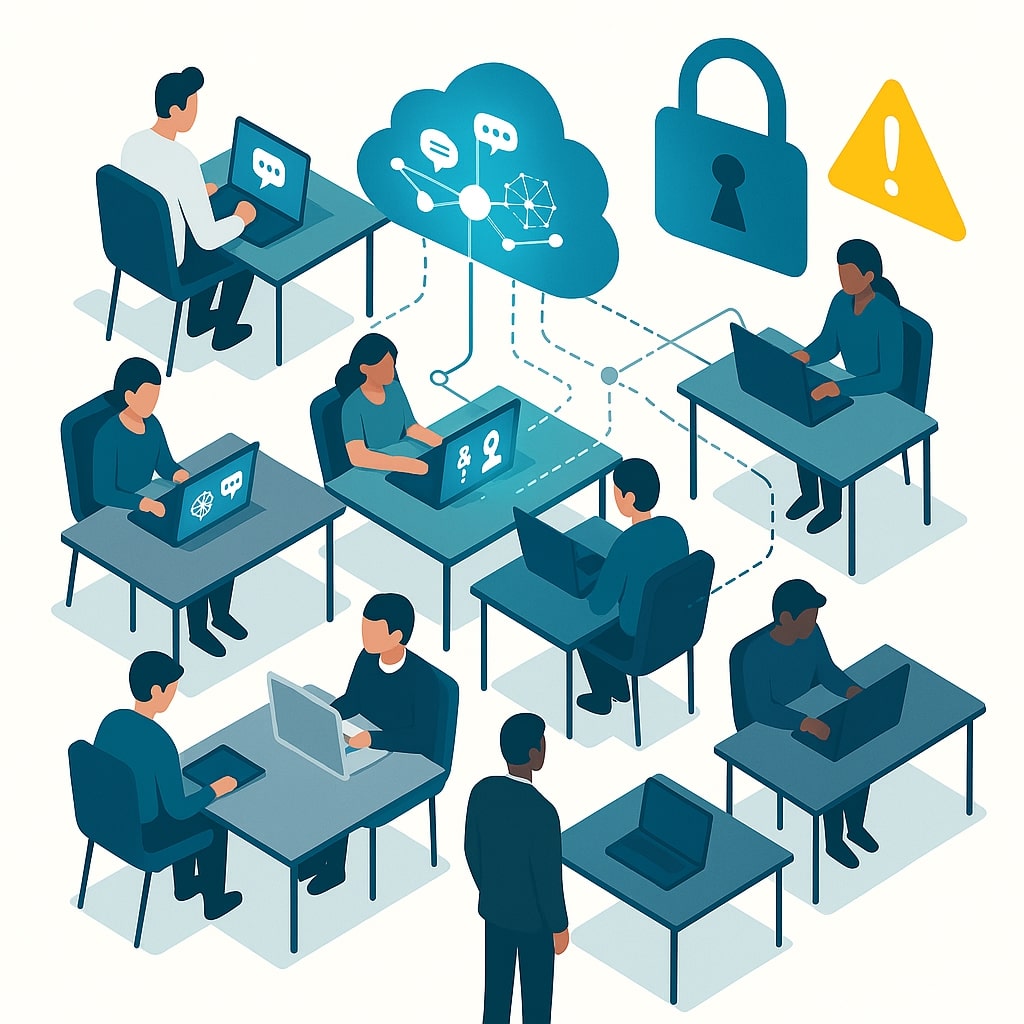 Informelle KI-Nutzung am Arbeitsplatz: Studie zeigt massives Compliance-Risiko für Unternehmen