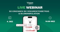 Klippa bringt erfolgreiches KI-Betrugs-Webinar zurück Klippa bringt erfolgreiches KI-Betrugs-Webinar zurück