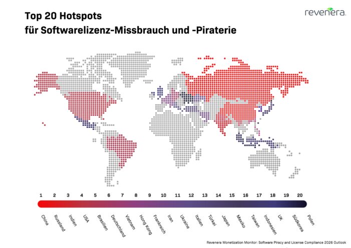 Report: Softwarepiraterie und unlizenzierte Nutzung bleiben Umsatzkiller