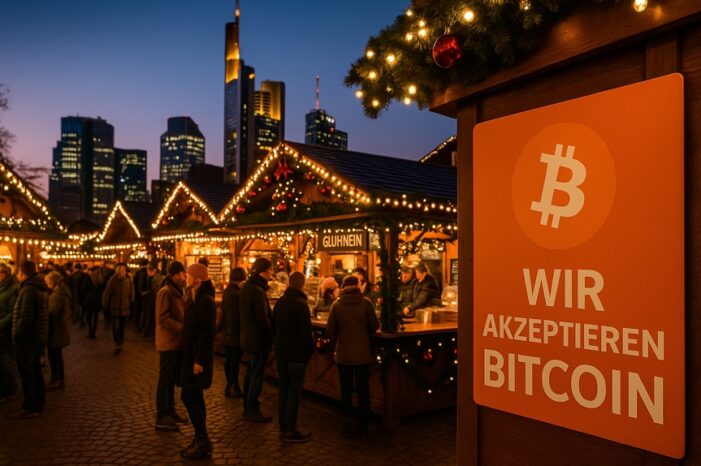 Frankfurter Wintermarkt führt Bitcoin-Zahlungen ein