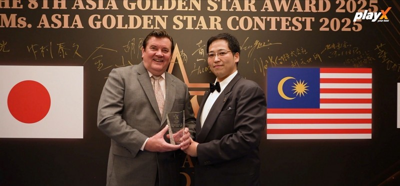 playX Receives the „Enterprise Award“ at the Asia Golden Star Awards in Tokyo
