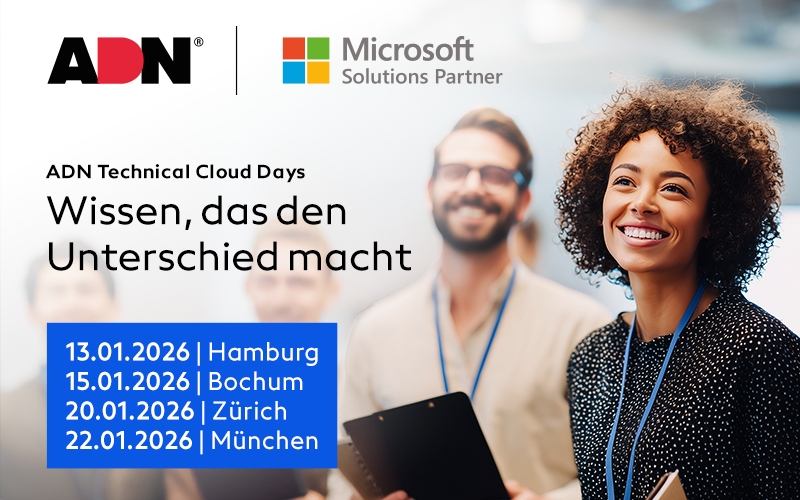 Einladung zu den ADN Technical Cloud Days