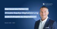 Der teuerste Fehler im Private Equity: Digitalisierung wie ein IT-Projekt zu behandeln Der teuerste Fehler im Private Equity: Digitalisierung wie ein IT-Projekt zu behandeln