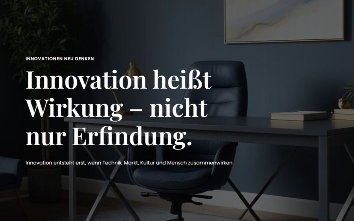 Neue Website von Innovations-Experte Stefan Leuthold geht online Neue Website von Innovations-Experte Stefan Leuthold geht online