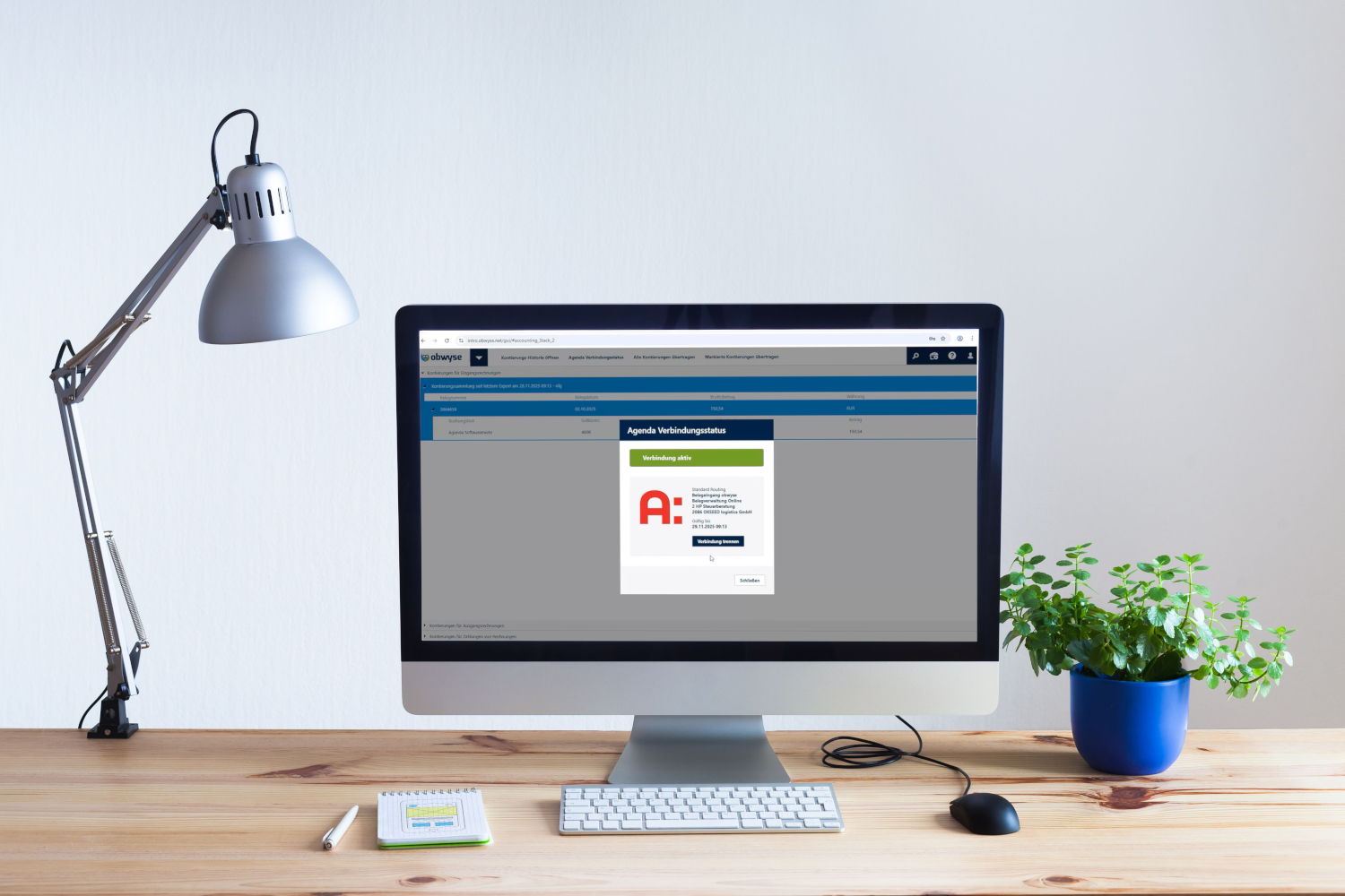 obwyse integriert Agenda Connect: Neue Schnittstelle vereinfacht digitalen Datenaustausch mit Agenda