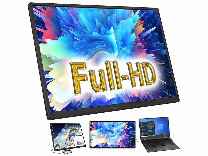 auvisio Mobiler Full-HD-IPS-Monitor EZM-315 auvisio Mobiler Full-HD-IPS-Monitor EZM-315