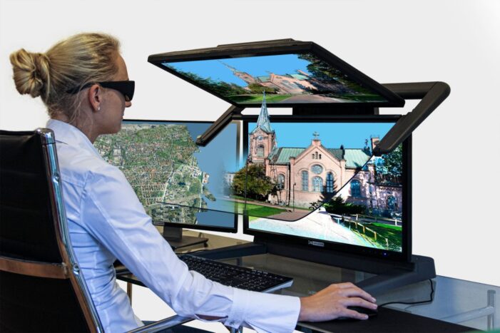 3D-Punktwolken effizient erfassen und stereoskopisch darstellen mit Terrasolid und 3D PluraView