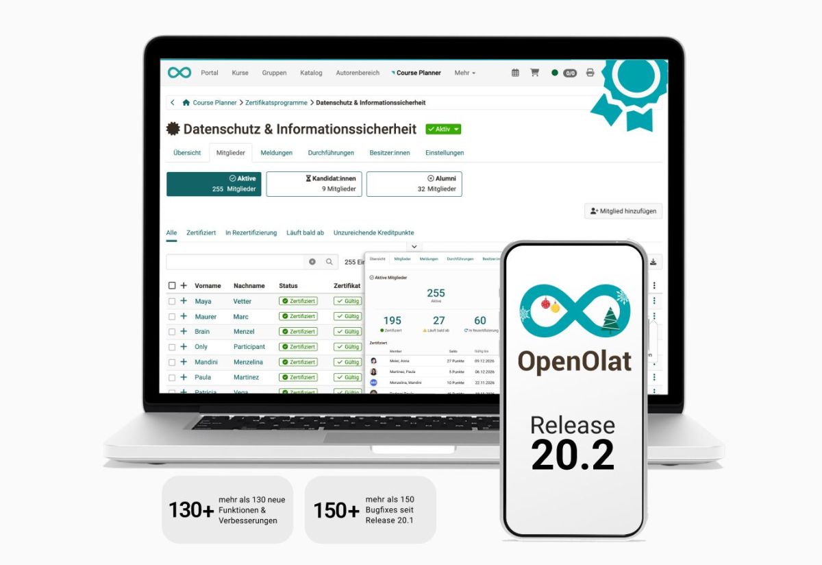 OpenOLAT 20.2 – das neue Update im Überblick