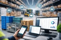 Auftragsbezogene Lademittelverwaltung mit doppelter Kontoführung