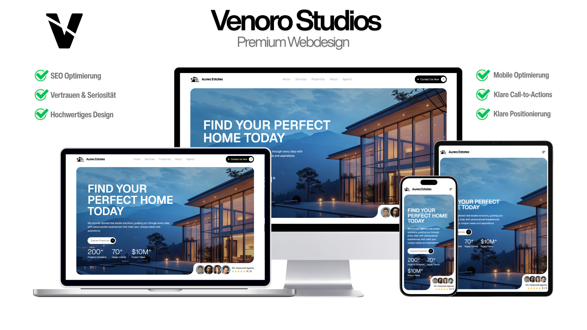 Venoro Studios denkt Websites neu: sichtbar, strukturiert, ergebnisorientiert