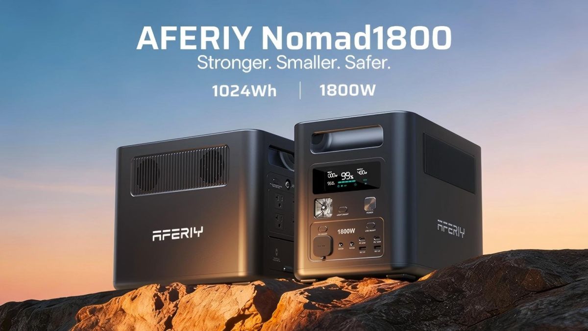 AFERIY stellt auf der CES die Next?Generation Power Station Nomad1800 vor