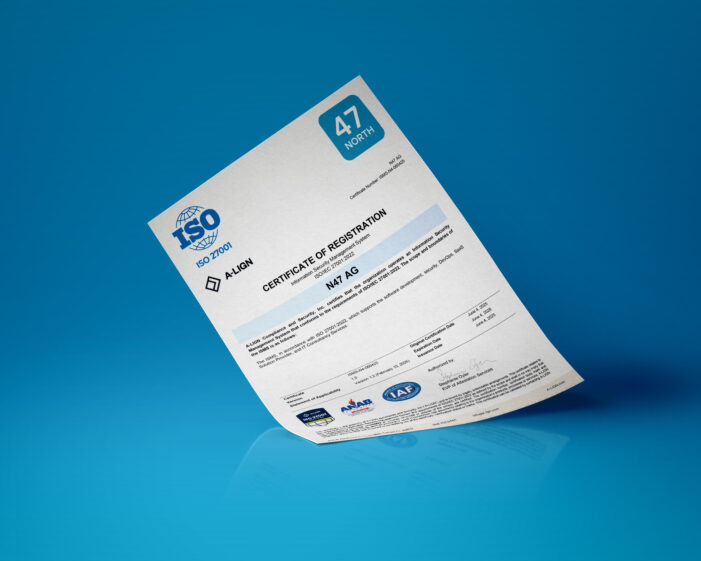 N47 AG erhält ISO 27001-Zertifizierung für Informationssicherheit