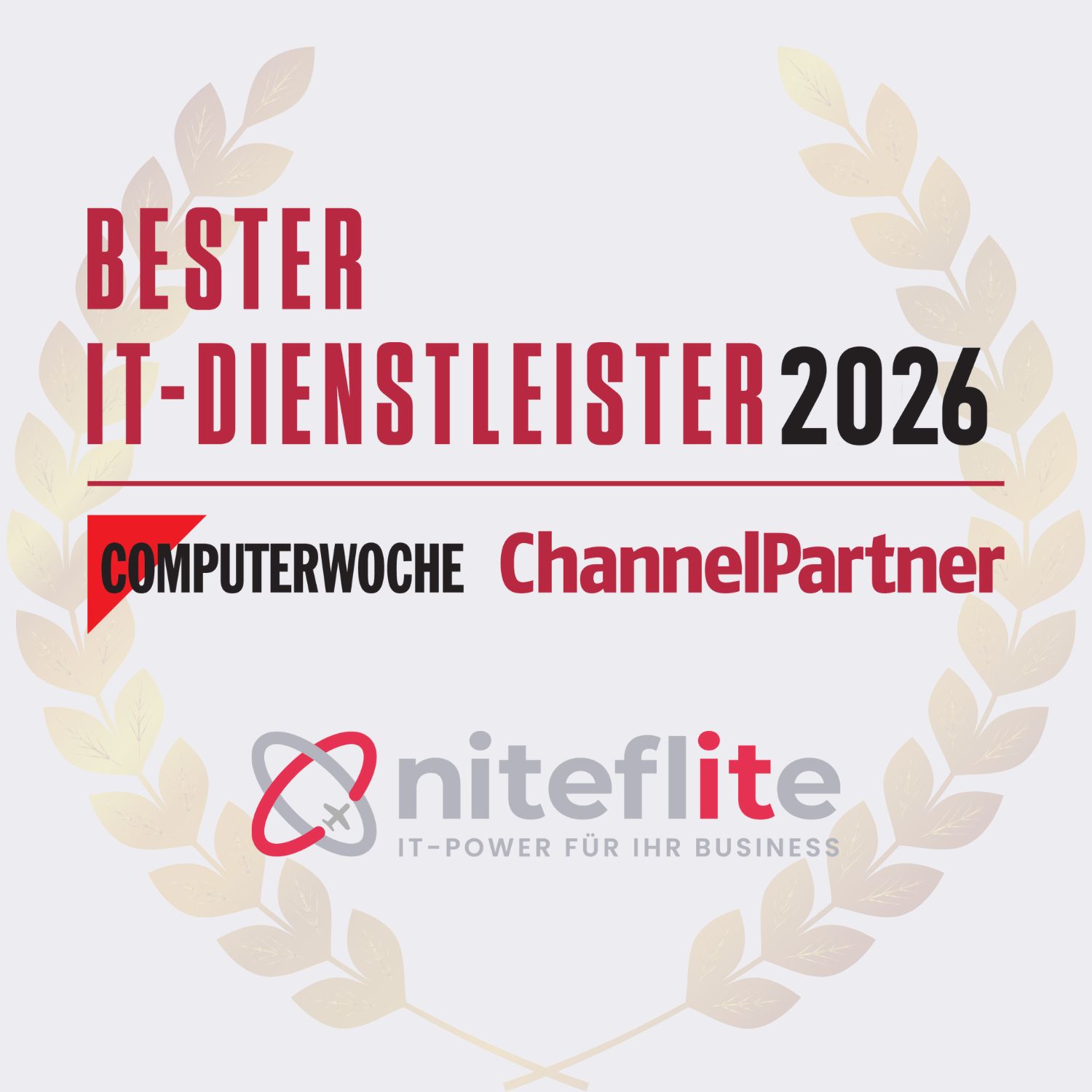 Ausgezeichnet! niteflite zählt zu den besten IT-Dienstleistern Deutschlands 2026