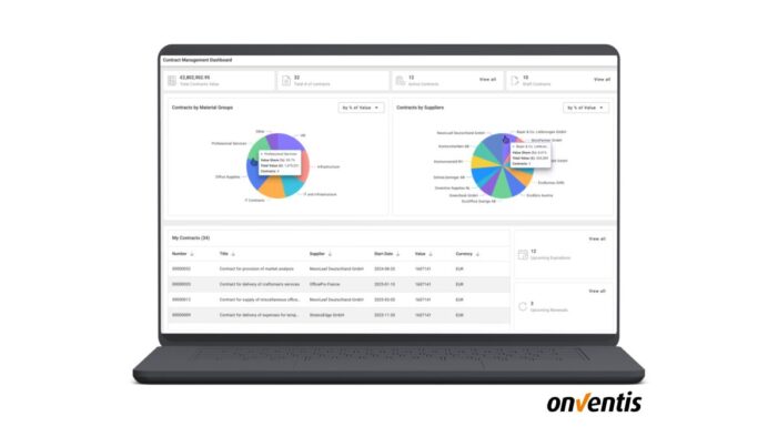 Onventis stellt neues Contract Lifecycle Management-Modul vor: Verträge in strategische Vorteile verwandeln