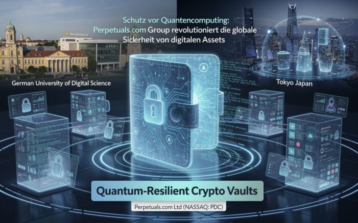 Perpetuals.com revolutioniert mit neuer Technologie die Sicherheit digitaler Assets in Krypto-Wallets