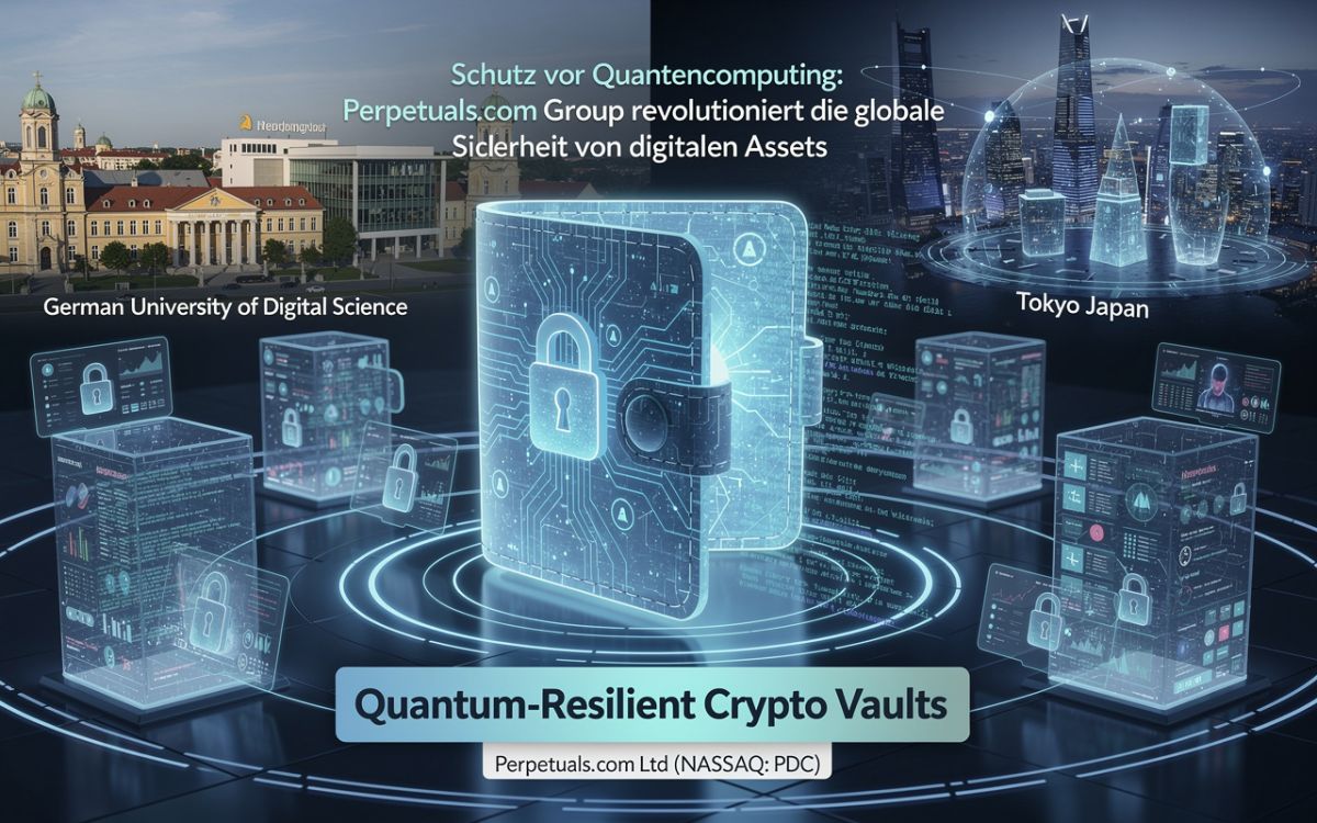 Perpetuals.com revolutioniert mit neuer Technologie die Sicherheit digitaler Assets in Krypto-Wallets