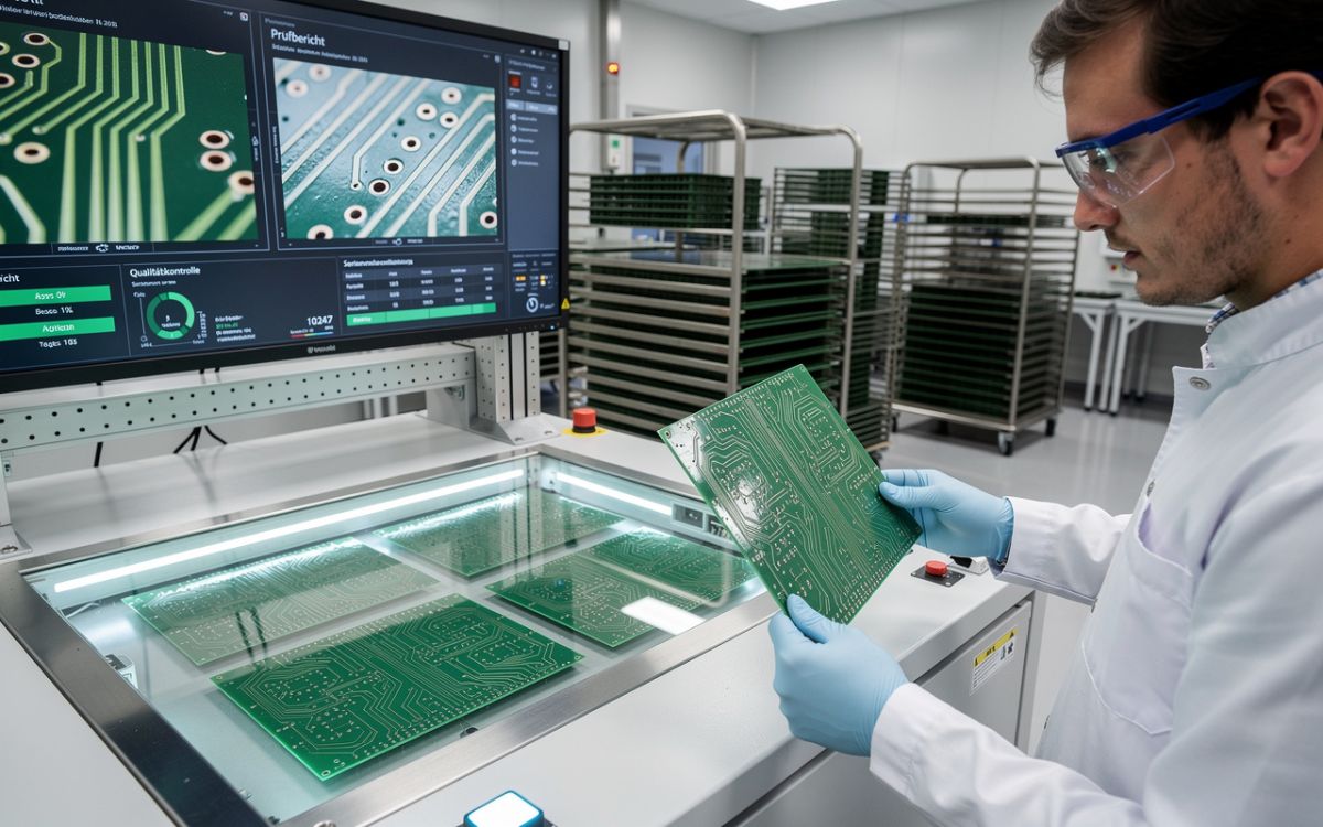 Geprüfte Präzision in der Leiterplattenfertigung