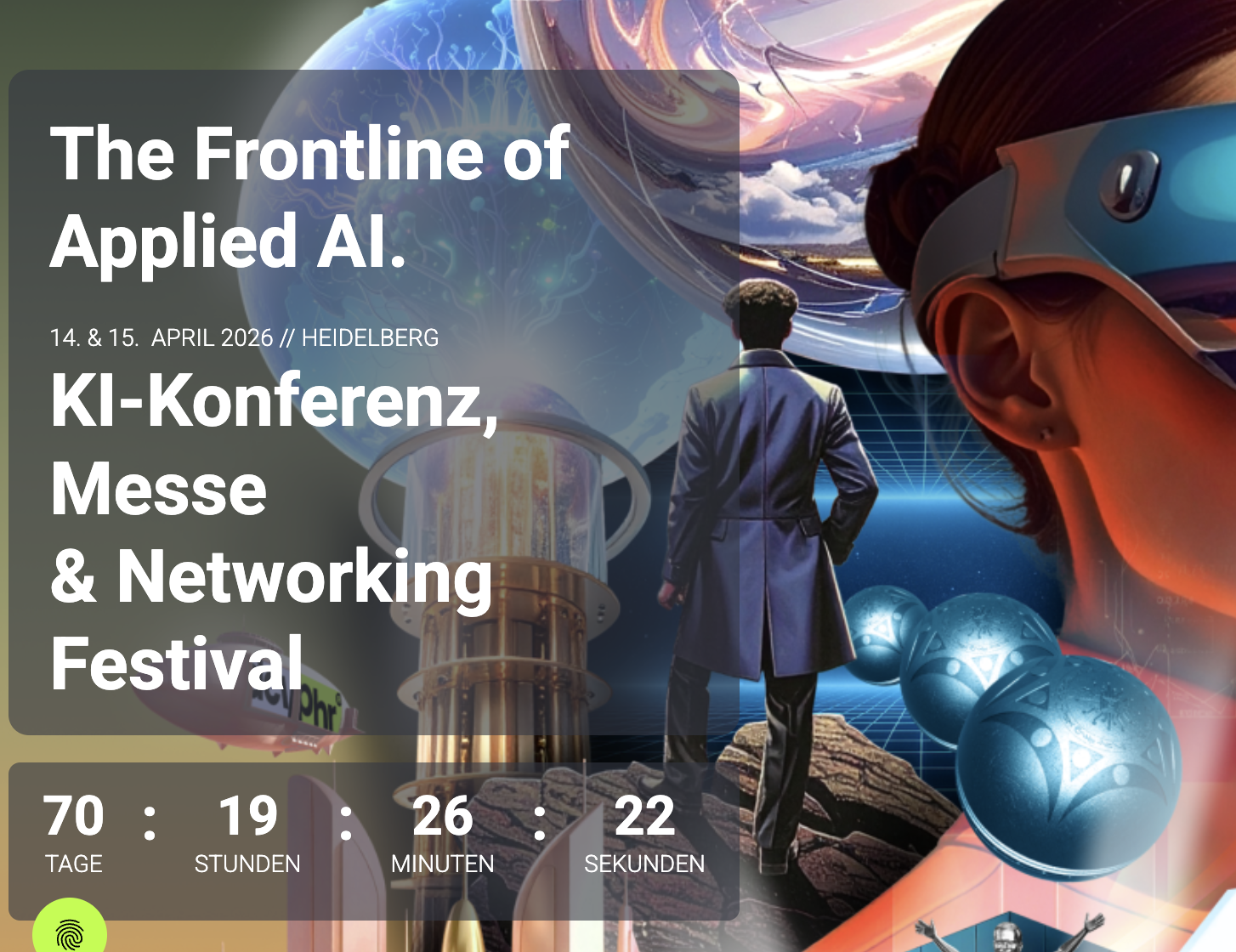 Neueste KI-Forschung trifft wirtschaftliche Anwendung – 14. & 15. April 2026 in Heidelberg