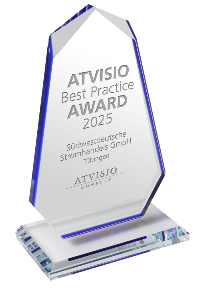 SüdWestStrom gewinnt ATVISIO Award 2025