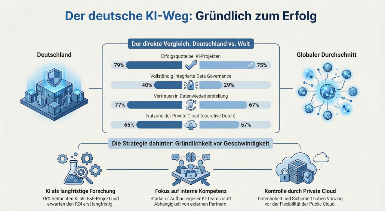 Hitachi Vantara Studie: Deutsche Unternehmen bei KI-Projekten erfolgreicher als der globale Durchschnitt