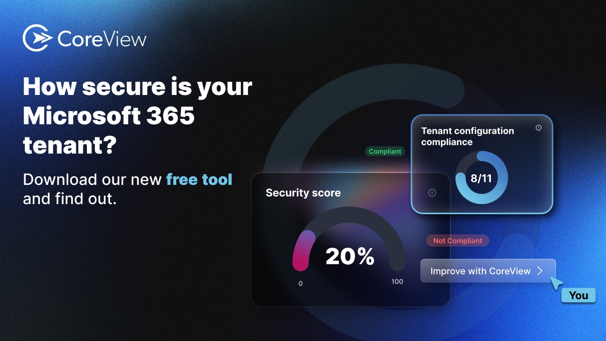 Kostenloser Microsoft-365-Security-Scanner von CoreView