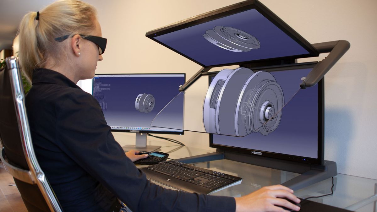 CATIA für 3D-Monitor PluraView zertifiziert CATIA für 3D-Monitor PluraView zertifiziert